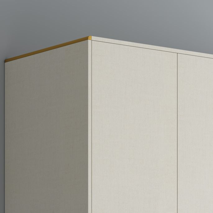 Hinged Wardrobe Closet with Drawer Engineered Wood Wardrobe Cabinet