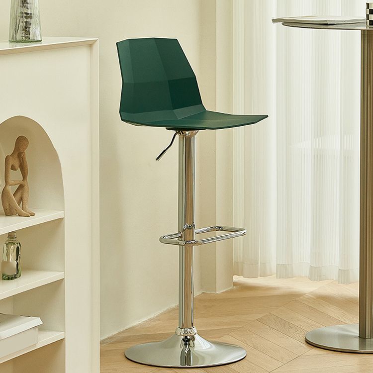 Sgabello da bar in plastica regolabile da bar moderno sgabello da banco interno con girevole