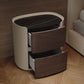 Contemporary Night Table Storage Accent Table Nightstand with 2 Drawers for Home Clearhalo 'Bedroom Furniture' 'furn' 'furn_night_stand' 'Furniture' 'night_stand' 'Nightstands' 1200x1200_08e726bf-918a-4a76-be4f-d8a49b51d0b8