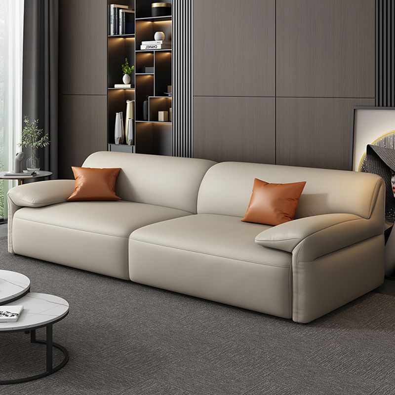 41 "de ancho Sofá de cuero de sofá escandinavo de cuero Sofá para dormir