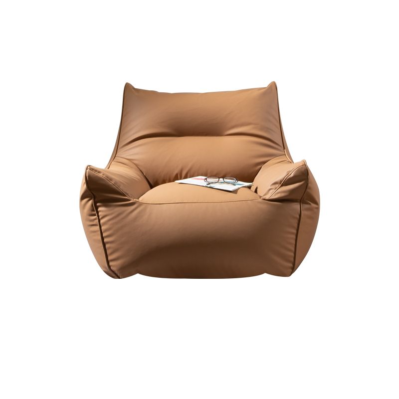 Modern Faux Leather Pillow Top Arm Sofa Sewn Pillow Back Sofa for Apartment Clearhalo 'furn' 'furn_sofas' 'Furniture' 'furniture_sofas' 'kitchen' 'kitchen_sofas' 'Living Room Furniture' 'Sofa' 'sofas' 1200x1200_08ec3678-ae60-430b-82cd-0ae48cc122b9