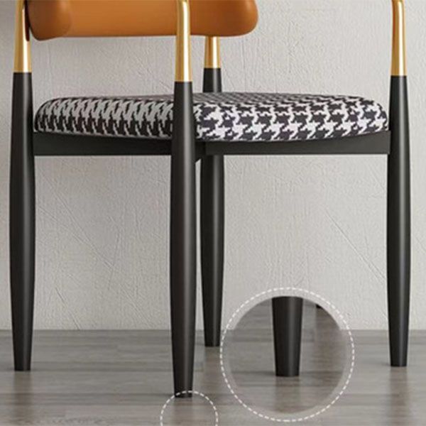 Contemporary Open Back Chair Upholstered Dining Side Chair for Indoor Clearhalo 'Dining Chairs' 'Dining Tables & Seating' 'dining_chair' 'furn' 'furn_dining_chair' 'Furniture' 'furniture_dining_chair' 'Kitchen & Dining Furniture' 1200x1200_08ecf107-1436-48ab-9077-9f8646662184