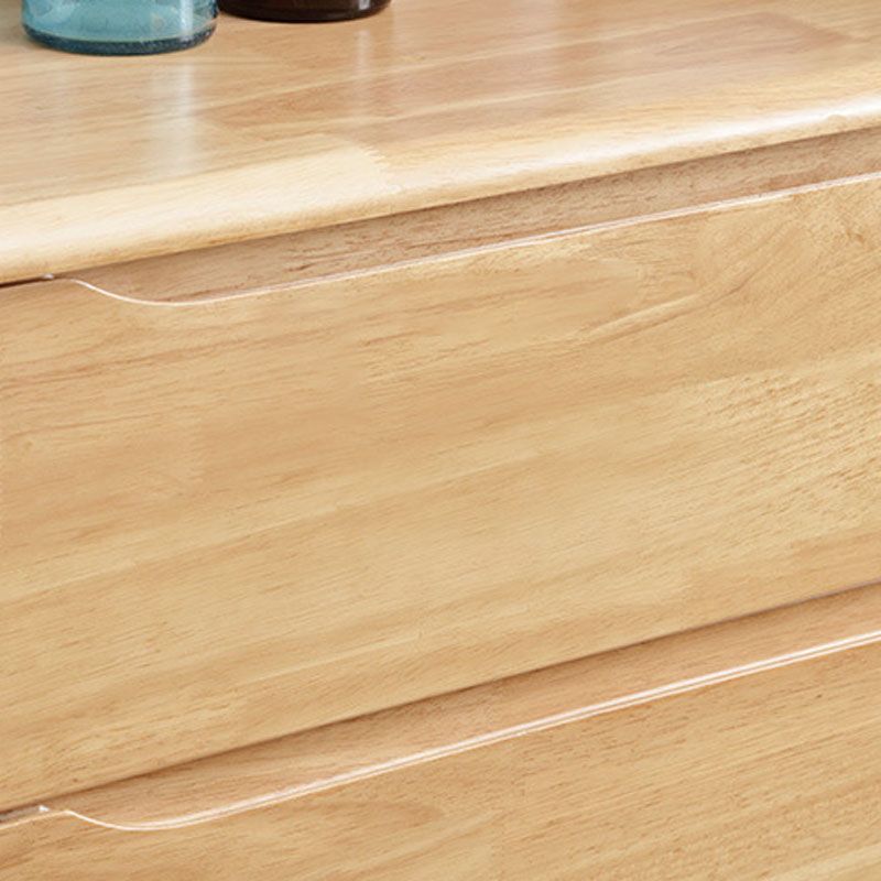 15.7" D Mid-Century Modern Chest Drawers Included Accent Chest in Oak