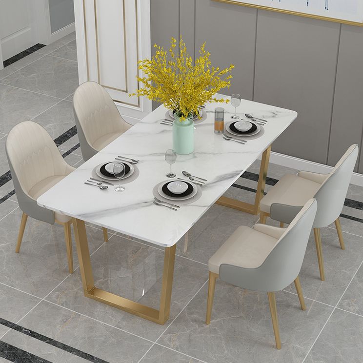 Rectangle Shape Dining Table Sintered Stone Table Luxury with Double Pedestal Clearhalo ' dining_table' 'Dining Tables & Seating' 'Dining Tables' 'furn' 'furn_dining_table' 'Furniture' 'furniture_dining_table' 'Kitchen & Dining Furniture' 'kitchen&dining_furn' 'kitchen' 'kitchen_dining_table' 1200x1200_08f01dcf-b03d-436c-b47b-08bbea49833f