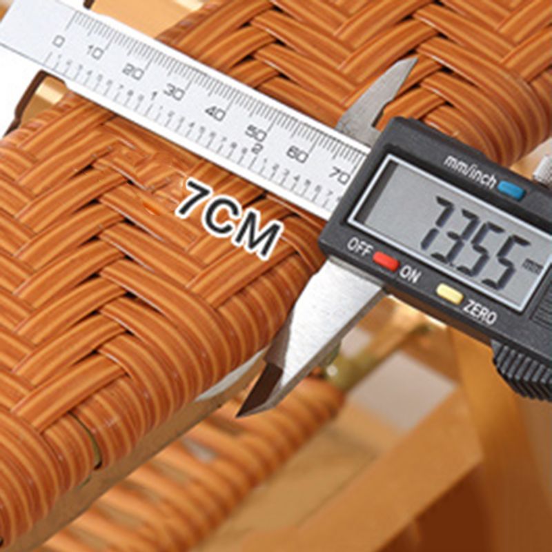 Rocker moderne en osier tissé Rope pliable et fauteuil inclinable résistant aux intempéries