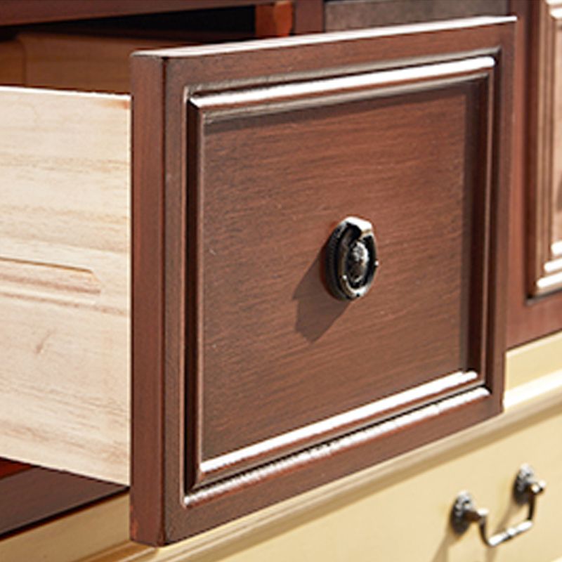 Cassettiera portaoggetti nautica Cassetta portaoggetti in legno massello con 7/10/12 cassetti