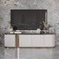 Contemporary Enclosed Storage TV Console Marble TV Stand Console with Doors Clearhalo 'furn' 'furn_tv_stands_entertainment_centers' 'Furniture' 'Living Room Furniture' 'TV Stands & Entertainment Centers' 'TV Stands & Media Storage Furniture' 'tv_stands_entertainment_centers' 1200x1200_08f42d5e-6083-4cf8-9ea8-bb62de098a57