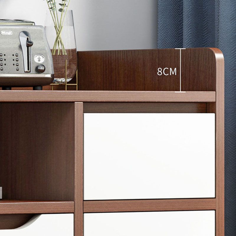 Modern Living Room Buffet/Console Open Storage Cabinets Sideboard Table Clearhalo 'buffet_sideboard' 'Buffets & Sideboards' 'Furniture' 'furniture_buffet_sideboard' 'Kitchen & Dining Furniture' 1200x1200_08f4ad96-5f7f-4fe9-ae24-76d3e3c3e096