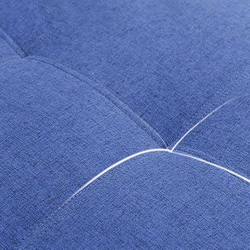 Contemporary Linen Armless Sofa Bed Slipcovered for Living Room