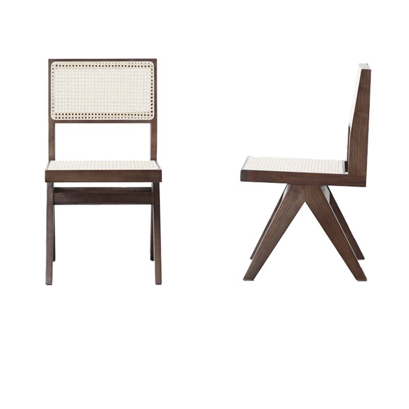 Traditional Dining Chair Wooden Open Back Side Chair for Home Clearhalo 'Dining Chairs' 'Dining Tables & Seating' 'dining_chair' 'furn' 'furn_dining_chair' 'Furniture' 'Kitchen & Dining Furniture' 1200x1200_08f81544-5105-4f4a-97c9-948f0797de59