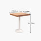 Industrial Pine Wood Table for Restaurant Dining Table with Metal Pedestal Base Clearhalo 'Dining Tables & Seating' 'Dining Tables' 'dining_table' 'furn' 'furn_dining_table' 'Furniture' 'Kitchen & Dining Furniture' 1200x1200_08fcaa4b-2796-4ab5-b612-e8377c910e9a