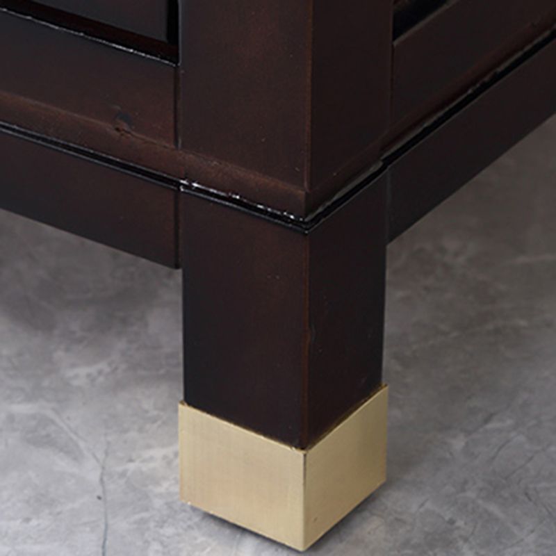 Traditional Accent Table Nightstand Antique Finish Drawer Storage Bed Nightstand Clearhalo 'Bedroom Furniture' 'furn' 'furn_night_stand' 'Furniture' 'night_stand' 'Nightstands' 1200x1200_08fe442a-4710-4c71-b768-2fee722c7823