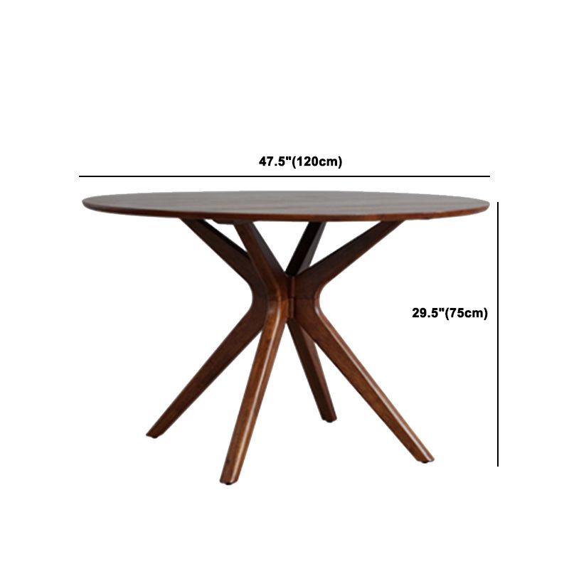 1/2/3/4 piezas Juego de comedor de madera maciza Mesa redonda moderna de madera de pino con sillas de madera