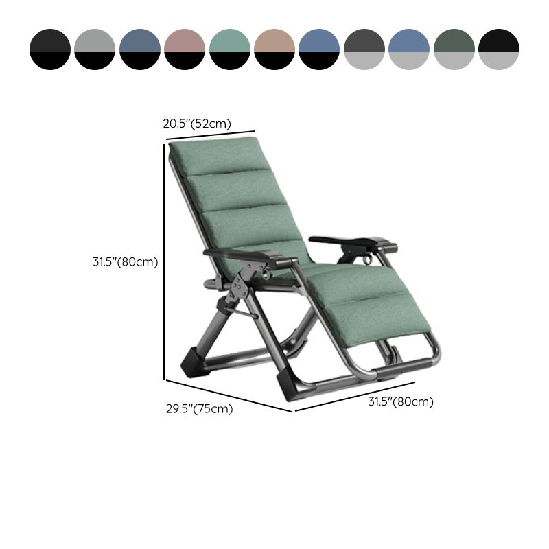 Contemporary Cotton Blend Standard Recliner Foldable Recliner Chair Clearhalo 'Chairs & Seating' 'furn' 'furn_recliners' 'Furniture' 'Living Room Furniture' 'Recliners' 1200x1200_0903de92-75a2-493f-ab9d-101d7fbb7387