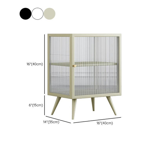 Industrieller Akzenttisch Nachttisch antiker Finish Nachttisch