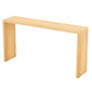 Rectangle Standard Height Bar Table Pine Solid Wood Bar Dining Table with Double Pedestal Clearhalo 'Bar Furniture' 'Bar Tables' 'bar_tables' 'furn' 'furn_bar_tables' 'Furniture' 'Kitchen & Dining Furniture' 1200x1200_090cb324-d862-4ca8-a88b-752c939dcd5c