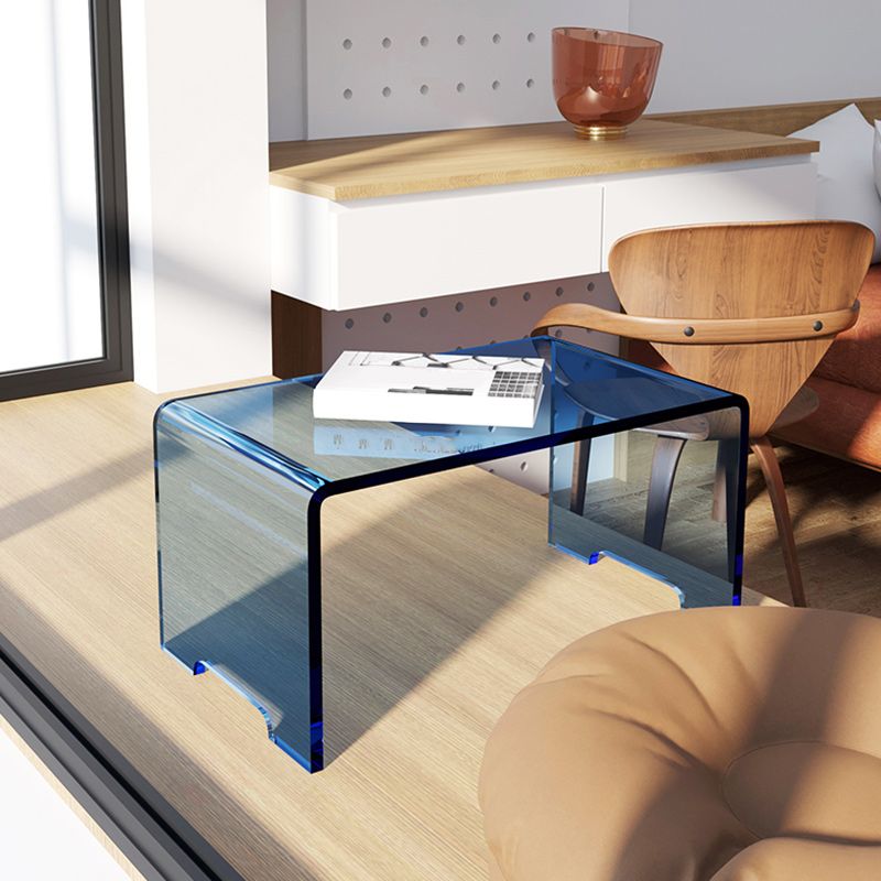 9" Wide Glam Corner Table Acrylic Rectangular Accent Side Table Clearhalo 'Coffee & Accent Tables' 'End & Side Tables' 'end_side_tables' 'furn' 'furn_end_side_tables' 'Furniture' 'Living Room Furniture' 1200x1200_090d9e14-4a1d-47e7-92e0-6f9946e71c44