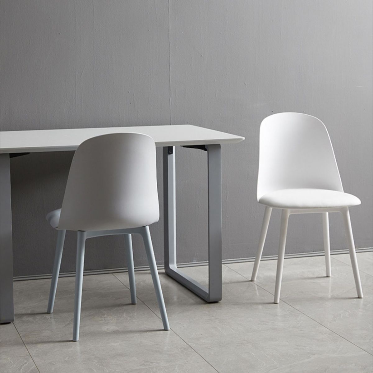 PU Leather Side Chair Contemporary Style Dining Chair for Indoor Clearhalo 'Dining Chairs' 'Dining Tables & Seating' 'dining_chair' 'furn' 'furn_dining_chair' 'Furniture' 'furniture_dining_chair' 'Kitchen & Dining Furniture' 1200x1200_090df5be-29ce-4621-a6c2-72d2493385dc