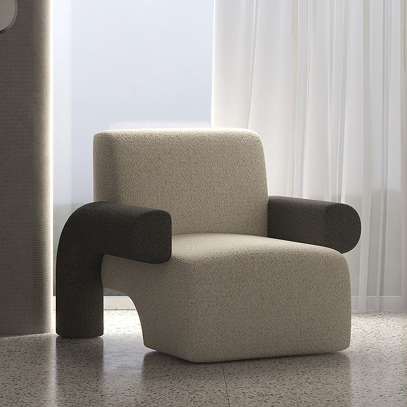 Nordic Style Living Room Velvet Round Arms Tight Back Arm Chair Clearhalo 'Accent Chairs' 'accent_chairs' 'Chairs & Seating' 'furn' 'furn_accent_chairs' 'Furniture' 'Living Room Furniture' 1200x1200_090eb657-01c2-4bd8-b487-03ba587af180