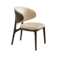 Open Back Solid Wood and Upholstered Contemporary Dining Chairs Clearhalo 'Dining Chairs' 'Dining Tables & Seating' 'dining_chair' 'furn' 'furn_dining_chair' 'Furniture' 'Kitchen & Dining Furniture' 1200x1200_090fa6a9-c36e-4b19-a95c-7323cf648080