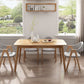Modern Rubber Wood Table for Restaurant Rectangle Dining Table with 4 Legs Clearhalo ' dining_table' 'Dining Tables & Seating' 'Dining Tables' 'furn' 'furn_dining_table' 'Furniture' 'furniture_dining_table' 'Kitchen & Dining Furniture' 'kitchen&dining_furn' 'kitchen' 'kitchen_dining_table' 1200x1200_090fe136-465b-41b3-86bc-4fdbe536dfc9