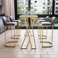1/3/5/7 Pieces Bar Stool and Table Contemporary Bar Table Set Clearhalo 'Bar Furniture' 'furn' 'furn_home_bar_bar_sets' 'Furniture' 'Home Bars & Bar Sets' 'home_bar_bar_sets' 'Kitchen & Dining Furniture' 1200x1200_09102121-baae-431b-a24b-0cc8c8fc94cb