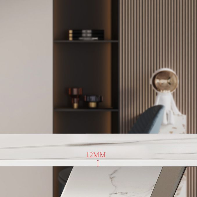 1/2/5/7 Pieces Dining Table Set with Sintered Stone Top Dining Table Furniture Clearhalo 'Dining Room Sets' 'Dining Tables & Seating' 'dining_room_set' 'furn' 'furn_dining_room_set' 'Furniture' 'furniture_dining_room_set' 'Kitchen & Dining Furniture' 1200x1200_09189669-5578-4abe-b642-67f3f089ab59