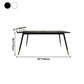 Metal Industrial Rectangular Dining Table Sintered Stone Dining Table with Metal Legs Clearhalo ' dining_table' 'Dining Tables & Seating' 'Dining Tables' 'furn' 'furn_dining_table' 'Furniture' 'furniture_dining_table' 'Kitchen & Dining Furniture' 'kitchen&dining_furn' 'kitchen' 'kitchen_dining_table' 1200x1200_091c30aa-2bb6-4add-a076-12a04337bbf2