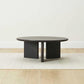 Contemporary Solid Wood Coffee Table Round Abstract Coffee Cocktail Table Clearhalo 'Coffee & Accent Tables' 'Coffee Tables' 'coffee_tables' 'furn' 'furn_coffee_tables' 'Furniture' 'Living Room Furniture' 1200x1200_091f1ce7-448e-4475-9e5e-3ac037e62432
