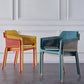Contemporary Style Dining Room Chairs Stackable Arm Chairs with Plastic Legs Clearhalo ' kitchen&dining_furn' 'Dining Chairs' 'Dining Tables & Seating' 'dining_chair' 'furn' 'furn_dining_chair' 'Furniture' 'furniture_dining_chair' 'Kitchen & Dining Furniture' 'kitchen' 1200x1200_092164fe-683c-4c3c-a45e-1cffdf582ee0