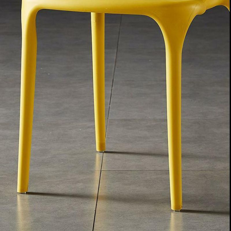 Scandinavian Plastic Home Dining Side Chair Open Back Dining Side Chair Clearhalo 'Dining Chairs' 'Dining Tables & Seating' 'dining_chair' 'furn' 'furn_dining_chair' 'Furniture' 'furniture_dining_chair' 'Kitchen & Dining Furniture' 1200x1200_09231888-f913-4606-a767-37435bbd1e84
