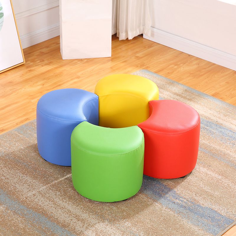 Modern Specialty Target Pouf Plain PU Leather Water Resistant Ottoman Taverna Clearhalo 'furn' 'furn_ottomans_poufs' 'Furniture' 'Living Room Furniture' 'Ottomans & Poufs' 'ottomans_poufs' 1200x1200_09271e56-f7bd-4e9a-aaf9-2bde70b008f7