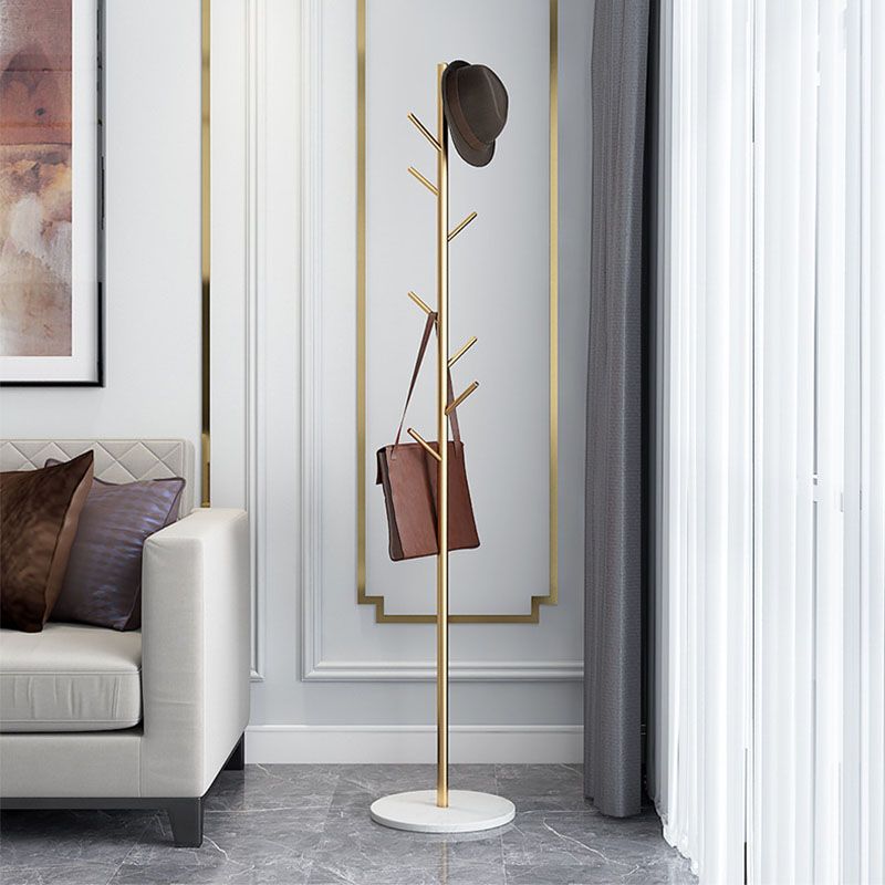 Supporto per sala indipendente con glam metallica con ganci