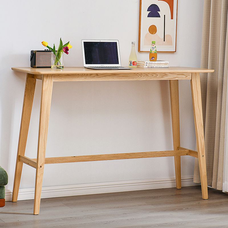 Natural Colour Bar Table Set 1/2/3 Pieces Industrial Rectangle Solid Wood Bar Set Clearhalo 'Bar Furniture' 'furn' 'furn_home_bar_bar_sets' 'Furniture' 'Home Bars & Bar Sets' 'home_bar_bar_sets' 'Kitchen & Dining Furniture' 1200x1200_092abb32-03c7-456e-b4be-fe2e66cab7ac