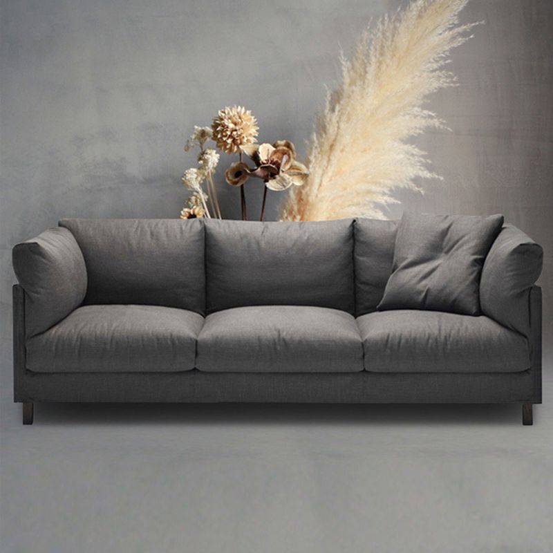 82.67 "W x 32.67" d x 32.67 "Hリビングルーム用の現代の標準四角い腕ソファー