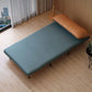 Eigentijdse faux lederen bankbed cabrioloin armless banks sofa bed