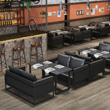 Double Pedestal Home Furniture Industrial Style Stone Dining Room Collection Clearhalo ' dining_table' 'Dining Tables & Seating' 'Dining Tables' 'furn' 'furn_dining_table' 'Furniture' 'furniture_dining_table' 'Kitchen & Dining Furniture' 'kitchen&dining_furn' 'kitchen' 'kitchen_dining_table' 1200x1200_093942b8-7f79-4ae0-a1d9-0cc96697c63c