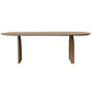 Oval Table Dinette Table Contemporary Solid Wood Dinner Room Table with Double Pedestal Clearhalo ' dining_table' 'Dining Tables & Seating' 'Dining Tables' 'furn' 'furn_dining_table' 'Furniture' 'furniture_dining_table' 'Kitchen & Dining Furniture' 'kitchen&dining_furn' 'kitchen' 'kitchen_dining_table' 1200x1200_093a97a8-9e4e-451a-84b2-7d084f0c85df