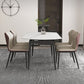 Contemporary Style Sintered Stone Dining Round Table Set 1/4/5/7 Pieces Dining Set Clearhalo 'Dining Room Sets' 'Dining Tables & Seating' 'dining_room_set' 'furn' 'furn_dining_room_set' 'Furniture' 'Kitchen & Dining Furniture' 1200x1200_09410ec1-955b-4d6a-a9de-53c7f7d18a0b