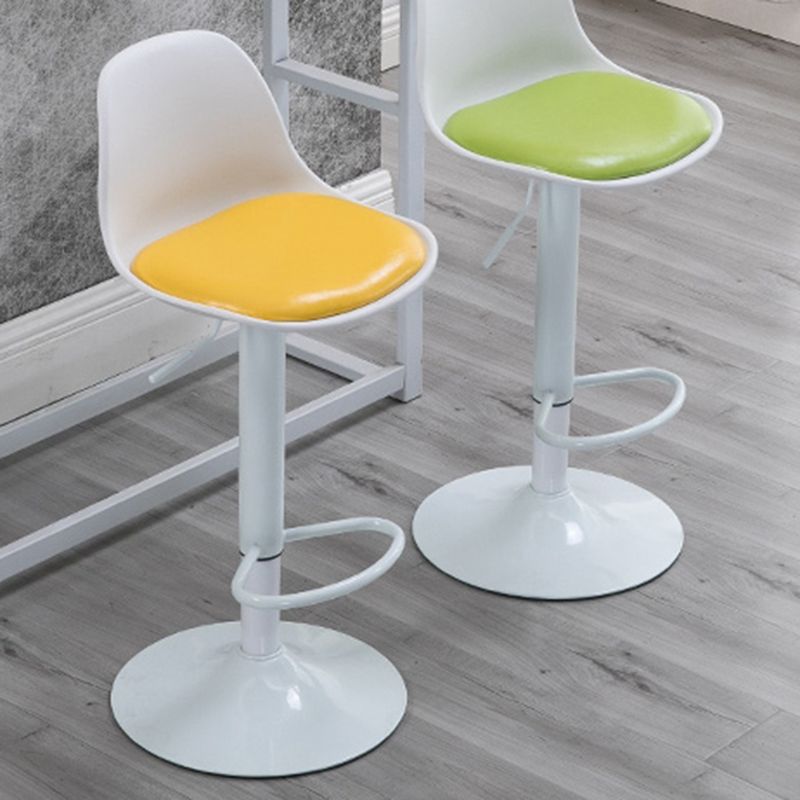 Scandinavian Bar Stool Bucket Leather Seat Counter Stool for Kitchen Bar Clearhalo 'Bar Furniture' 'Bar Stools' 'bar_stools' 'furn' 'furn_bar_stools' 'furniture_bar_stools' 'Kitchen & Dining Furniture' 'kitchen&dining_furn' 'kitchen' 'kitchen_furn' Furniture' 1200x1200_0941d4d2-cd65-49b9-9a31-36155cf986a5