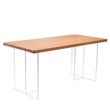Rectangle Dining Room Table Solid Wood Dining Table for Dining Room Clearhalo 'Dining Tables & Seating' 'Dining Tables' 'dining_table' 'furn' 'furn_dining_table' 'Furniture' 'Kitchen & Dining Furniture' 1200x1200_094948a4-c320-40f0-885f-34b8bca6dcff