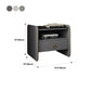 Modern Glass Top Nightstand Wooden Bedside Cabinet with Drawers for Bedroom Clearhalo 'Bedroom Furniture' 'furn' 'furn_night_stand' 'Furniture' 'night_stand' 'Nightstands' 1200x1200_094a958d-eabd-458e-b0d8-31ee1b604fe5