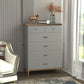 Classic Glam Solid Wood Lingerie Chest Vertical Storage Chest for Bedroom Clearhalo 'Bedroom Furniture' 'Dressers & Chests' 'dressers_chests' 'furn' 'furn_dressers_chests' 'Furniture' 1200x1200_094b13b7-96fa-410f-8a39-8d669f7622c5