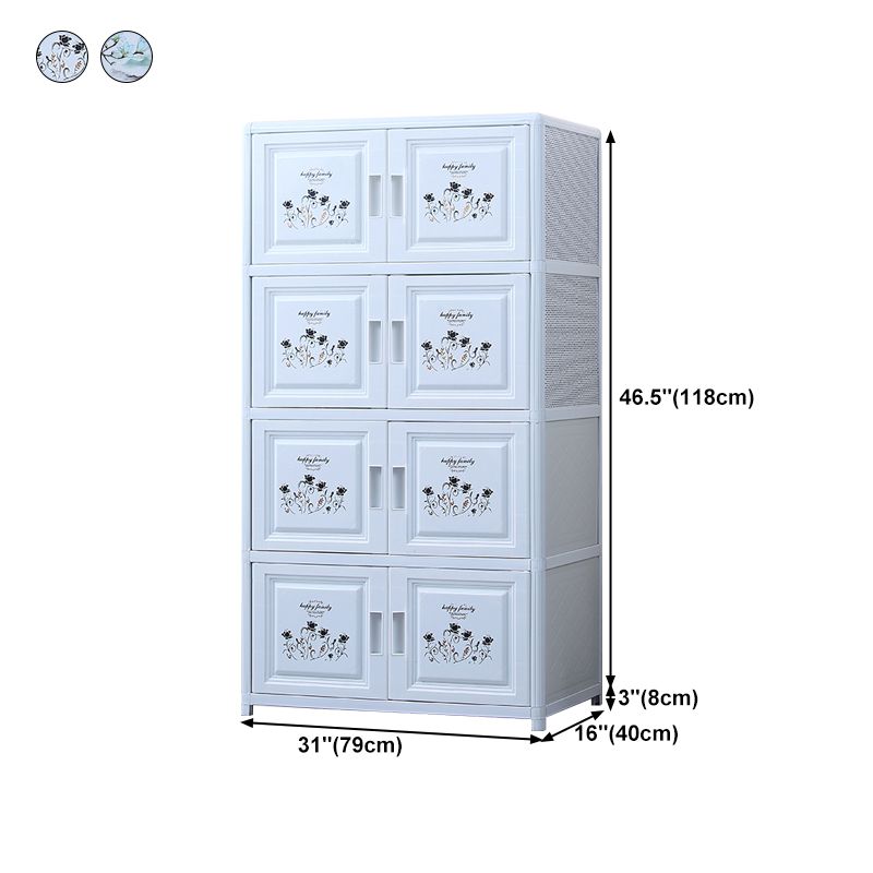 Modern Style Sideboard with Acrylic Doors Cabinets Storage Sideboard for Dining Room Clearhalo 'buffet_sideboard' 'Buffets & Sideboards' 'Furniture' 'furniture_buffet_sideboard' 'Kitchen & Dining Furniture' 1200x1200_0951cb8a-1a85-4007-9229-cce87985950a