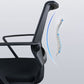 Silla de oficina ergonómica contemporánea Silla de escritorio ajustable con respaldo medio