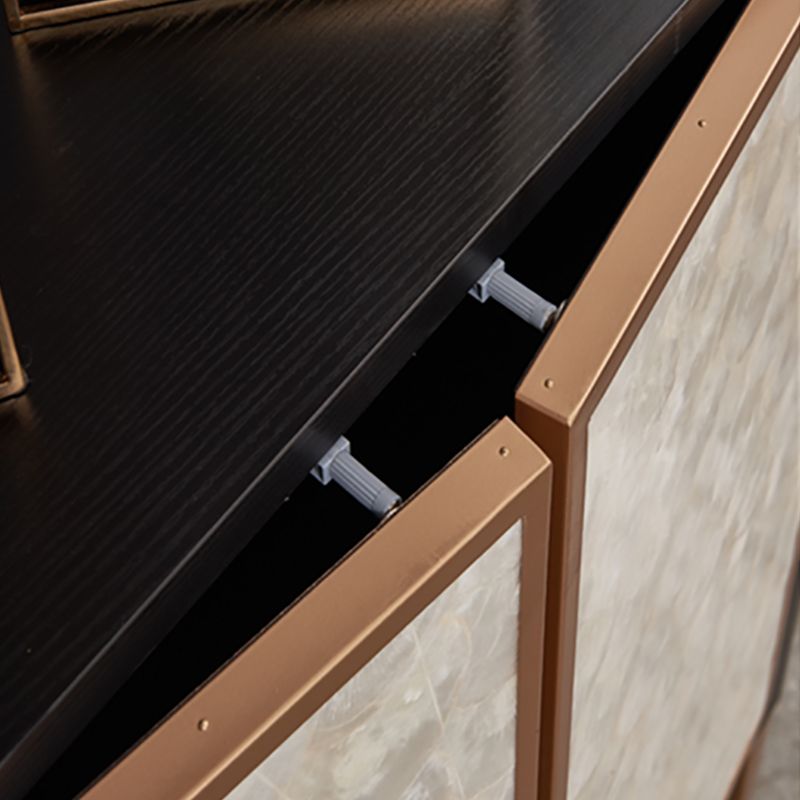 Contemporary Style Sideboard Wood Sideboard Buffet for Kitchen Clearhalo 'buffet_sideboard' 'Buffets & Sideboards' 'furn' 'furn_buffet_sideboard' 'Furniture' 'Kitchen & Dining Furniture' 1200x1200_0957e66a-6a26-48af-b377-1d188149d611