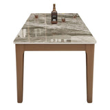 Rechthoekige eetkamertafel Eigentijdse dinettetafel met 4 poten