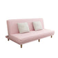 Armless Settee with Cotton Blend 19.68" W Convertible Sleeper Sofa for Apartment Clearhalo 'furn' 'furn_sofas' 'Furniture' 'furniture_sofas' 'kitchen' 'kitchen_sofas' 'Living Room Furniture' 'Sofa' 'sofas' 1200x1200_095e7b05-c26a-40f3-9303-a3f55a5ae4ee