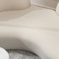 Beige Contemporary Standard Armless Sofa Curved Sofa for Living Room, Apartment Clearhalo 'furn' 'furn_sofas' 'Furniture' 'Living Room Furniture' 'Sofa' 'sofas' 1200x1200_095ee948-816b-497d-924c-6223552db02d