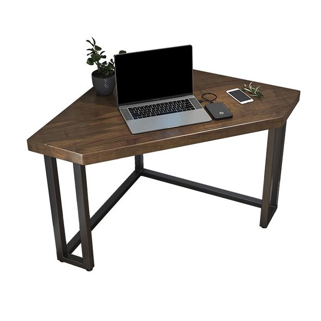 Modern Style Office Desk Solid Wood Home Use Desk with Metal Legs Clearhalo 'Furniture' 'furniture_office_desk' 'Office Desks' 'Office Furniture' 'office_desk' 1200x1200_09603b68-2dc4-4b44-b623-02c5147fcbbc